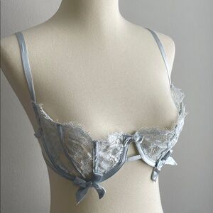 New Victoria Secret designer collection bra blue 34C